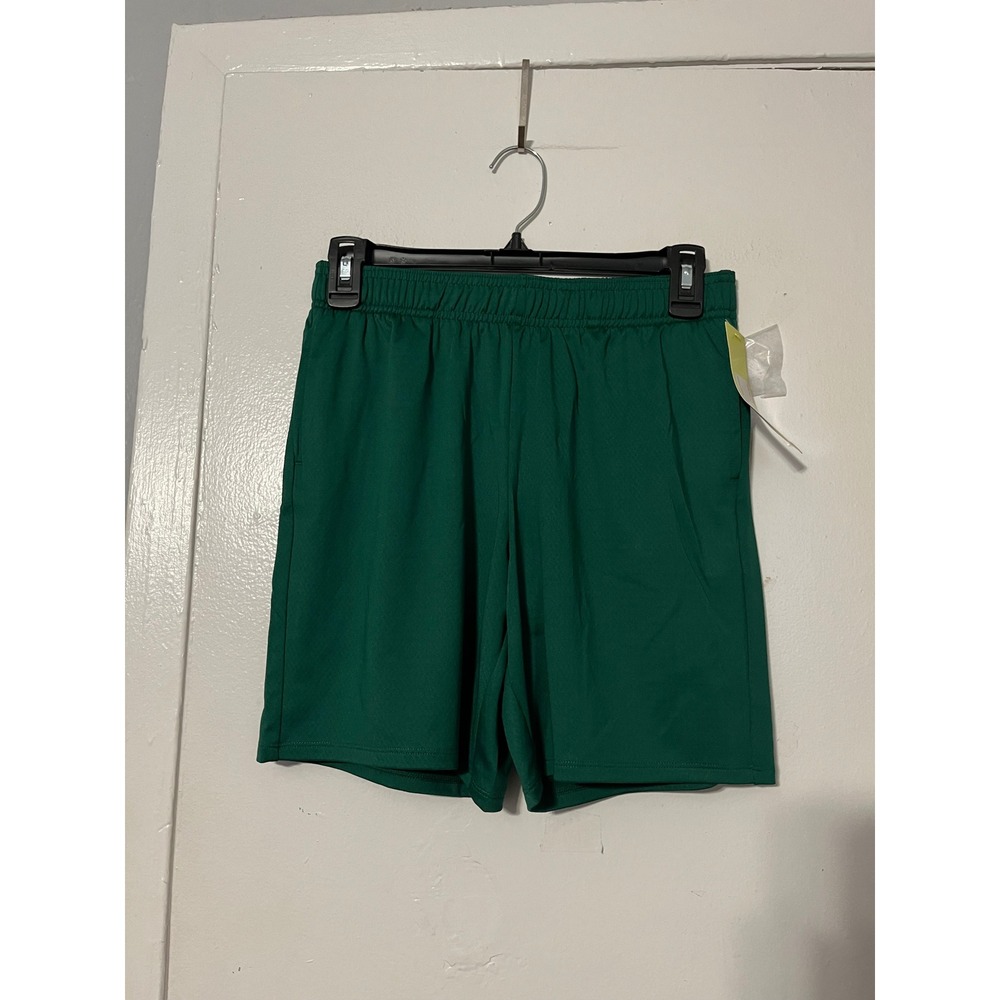 All in Motion Boys XL 14 Green Mesh Athletic Shorts F16840097-Q4/24